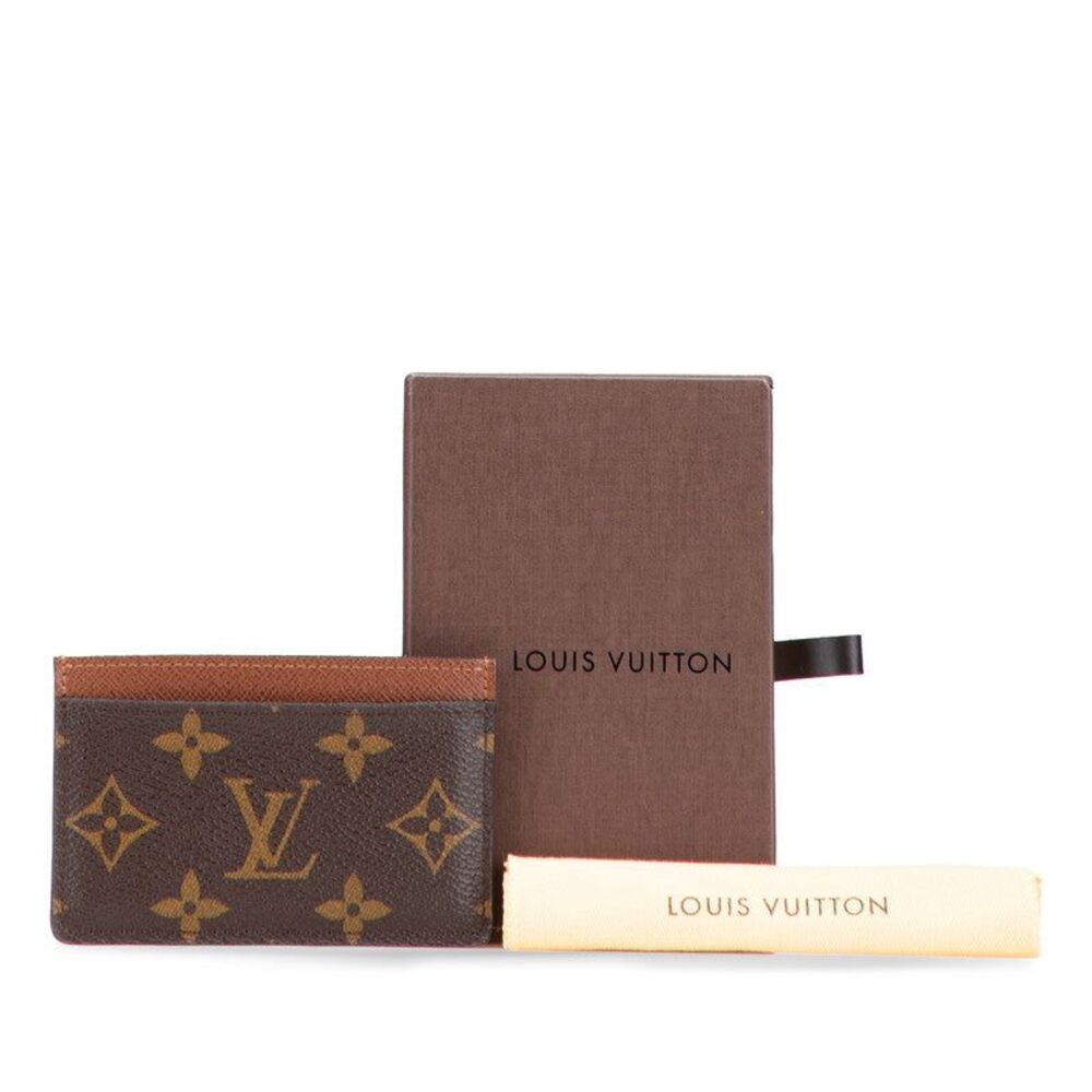 Louis Vuitton Porte Cartes Simple Monogram Card Case - Picture 2 of 10